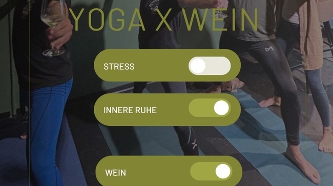 Yoga & Wein