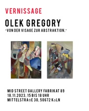 Von der Visage zur Abstraktion - Olek Gregory