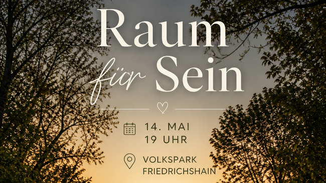Raum für Sein – Unter freiem Himmel