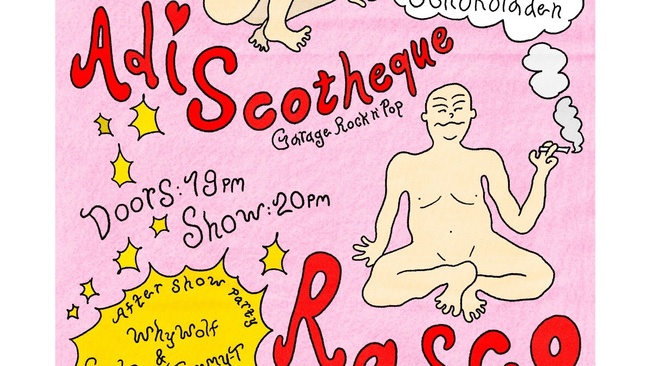 Adi Scotheque (lofi garage-pop dance-punk, bln) & Rasco (surf garage psych, bln/tlv)