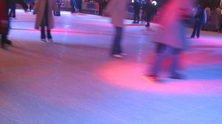 Eisdisco am Strand