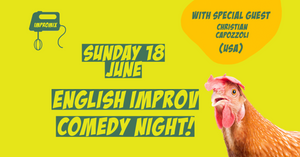 English Improv Comedy Night with  Special Guest Christian Capozzoli (USA)
