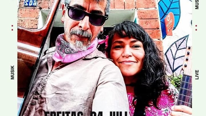 Karina y su radio cafetal aus Mexiko mit Porfirio Almazán Son Jarocho y Canción Mexicana