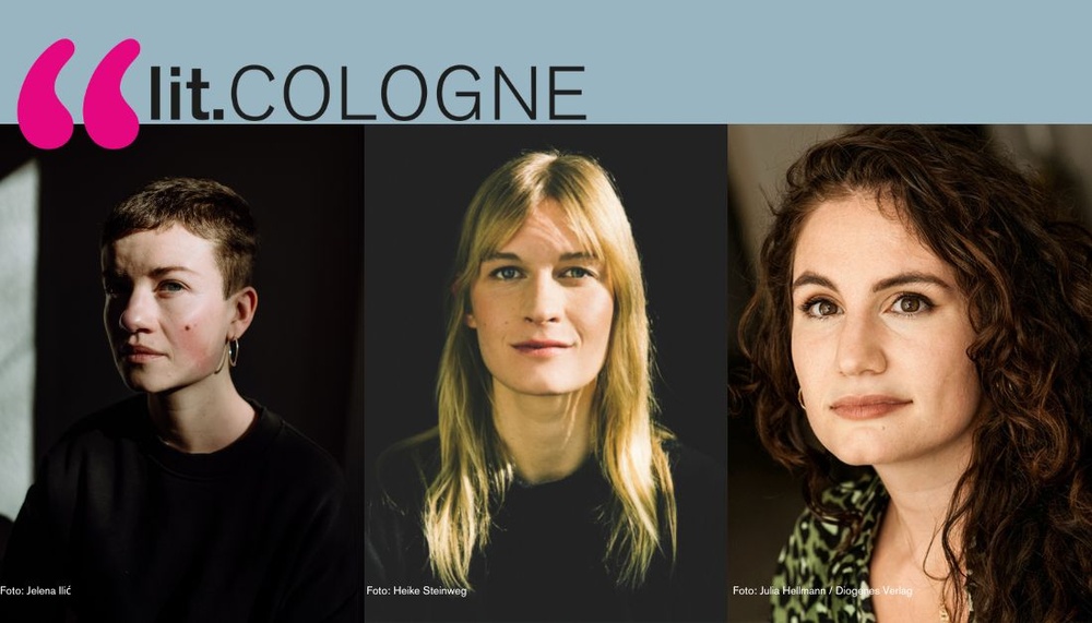 lit.COLOGNE-Debütpreis 2023 mit Cecilia Joyce Röski, Lisa Roy und Esther Schüttpelz