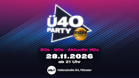 Golden Beats - Die große Ü40-Party in Münster