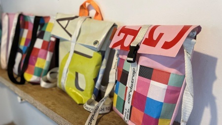 Upcycling - Taschen, Sitzkissen oder Gürtel nähen - mit Hazme Oktay