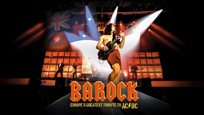 BAROCK – Europes Greatest Tribute To AC/DC  „PWR/UP 100%“-Tour 2025/26