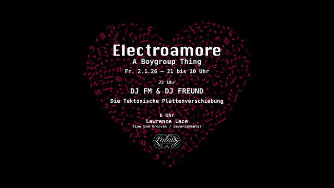 A Boygroup Thing: Electroamore im Palais