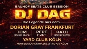 Bauhof Beats Club Session mit DJ Dag