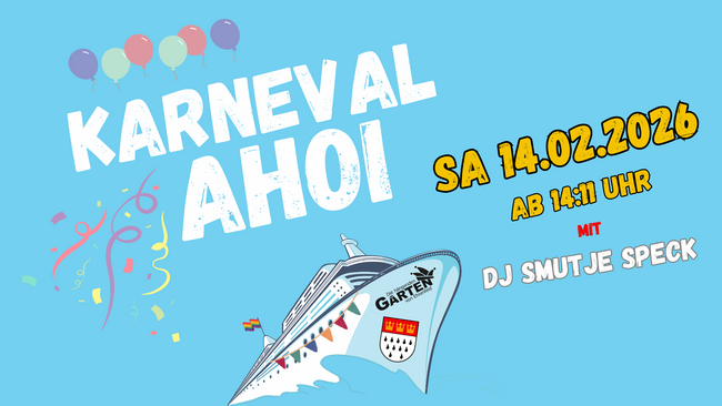 KARNEVAL AHOI mit DJ Smutje Speck