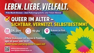 QUEER IM ALTER – sichtbar, vernetzt, selbstbestimmt
