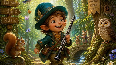 "Die Abenteuer von Clarinetto" - Familien- / Kinderkonzert