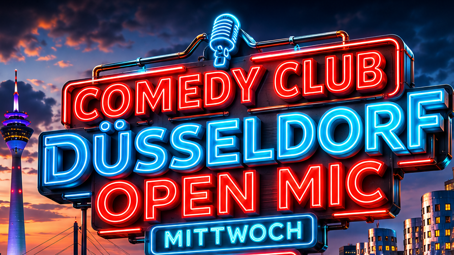 Titelbild der Veranstaltung Comedy Club Düsseldorf Open MIC