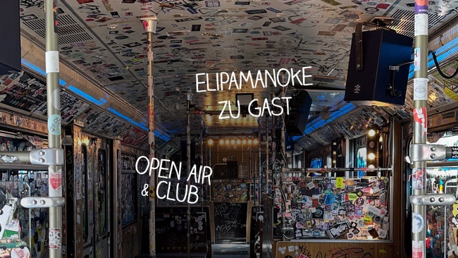 elipamanoke zu Gast im Bahnwärter Thiel – Open Air & Club mit Aio