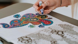 Drink & Paint im Cafe Blu Bar