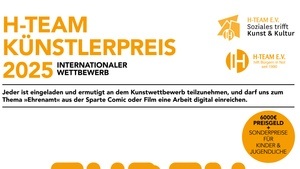 H-TEAM e.V. Künstlerpreis 2025 zum Thema: „Ehrenamt“ Schirmherrin Karin Majewski, Der Paritätische in Bayern