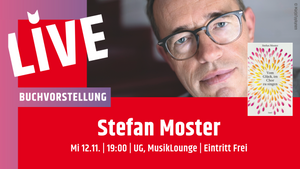 Buchvorstellung mit Stefan Moster