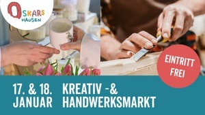 Kreativ- und Handwerksmarkt in Oskarshausen bei Dresden