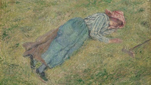 Träumerei in der Sonne und Schatten der NS–Zeit. Die Geschichte des Gemäldes Im Gras liegendes Mädchen von Camille Pissarro