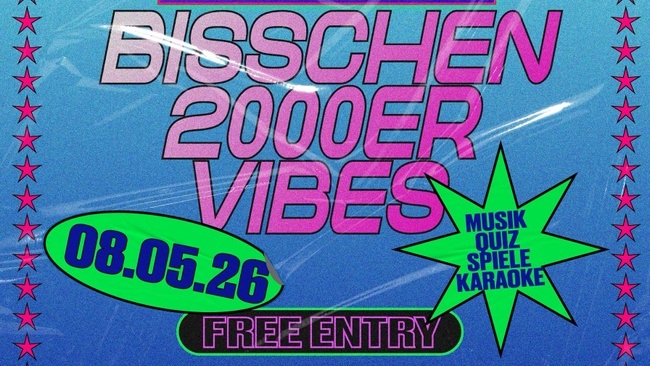ALL YOU NEED is bisschen 2000er Vibes