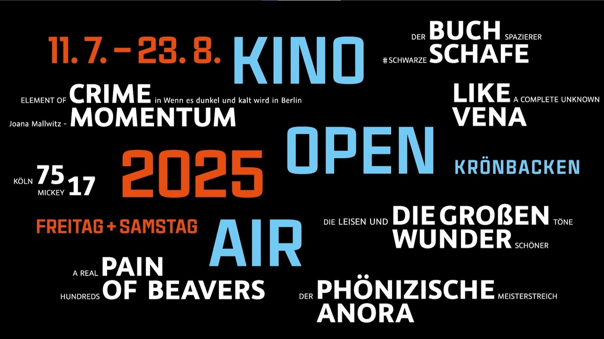 KINO OPEN AIR 2025 vom Kinoklub