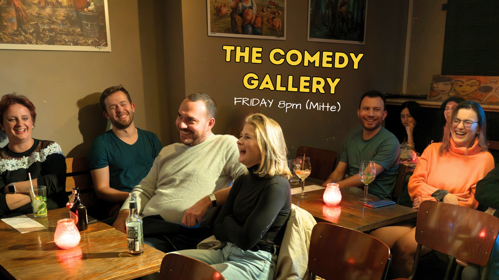 Comedy in an Art Gallery (English)