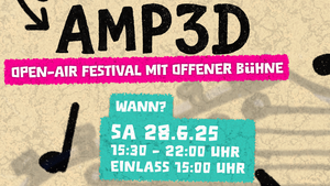AMP3D: Mini-Festival mit offener Bühne