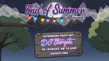 End of Summer Afterwork mit DJ Stargate
