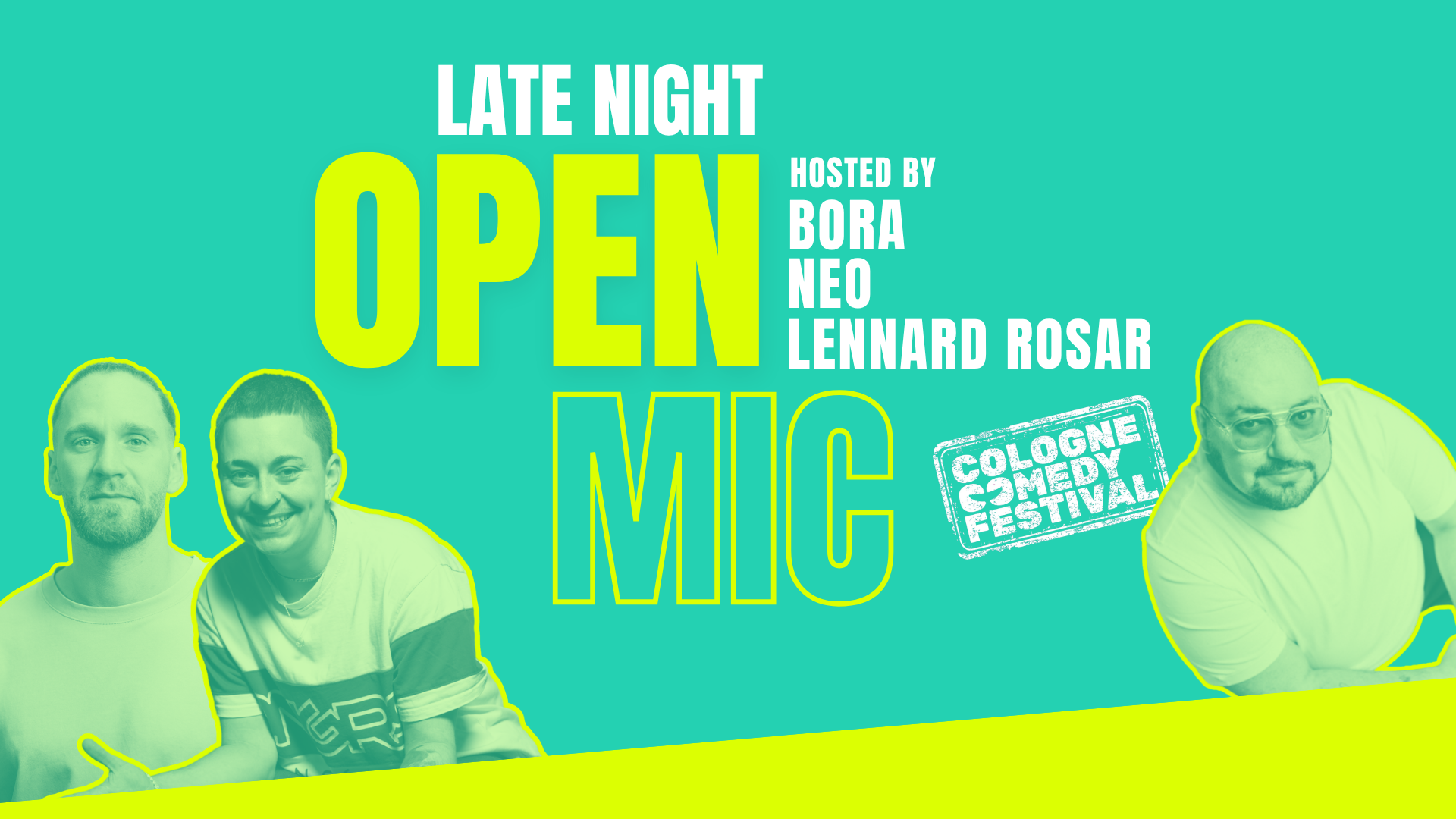Late Night Open Mic - Cologne Comedy Festival Special