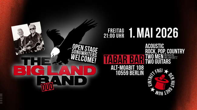 Big Land Men - Acoustic Rock, Pop, Counry