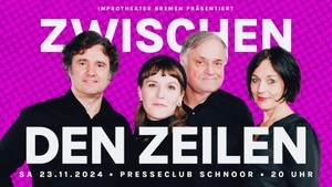 Improtheater Bremen: Zwischen Den Zeilen – Eine Hommage an die Möglichkeiten der Interpretation