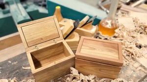 Wie in Großvaters Holz-Werkstatt | Eine Schmuckschatulle in Handarbeit