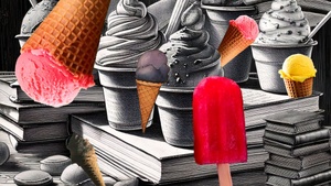 Lesekreis und Wassereis für Kinder