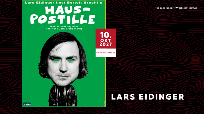 Lars Eidinger liest: Bertolt Brecht Hauspostille