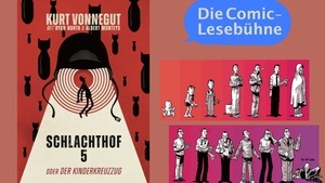 Comic-Lesebühne im Koki: SCHLACHTHOF 5 (K. Vonnegut)