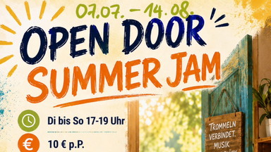 Open Door 🎶🪘 Summer Jam • Täglich Trommeln