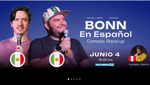 Bonn en Español #1 - Show de comedia stand-up| de México y Perú