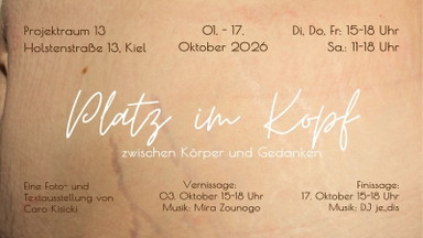 PLATZ IM KOPF - zwischen Körper und Gedanken