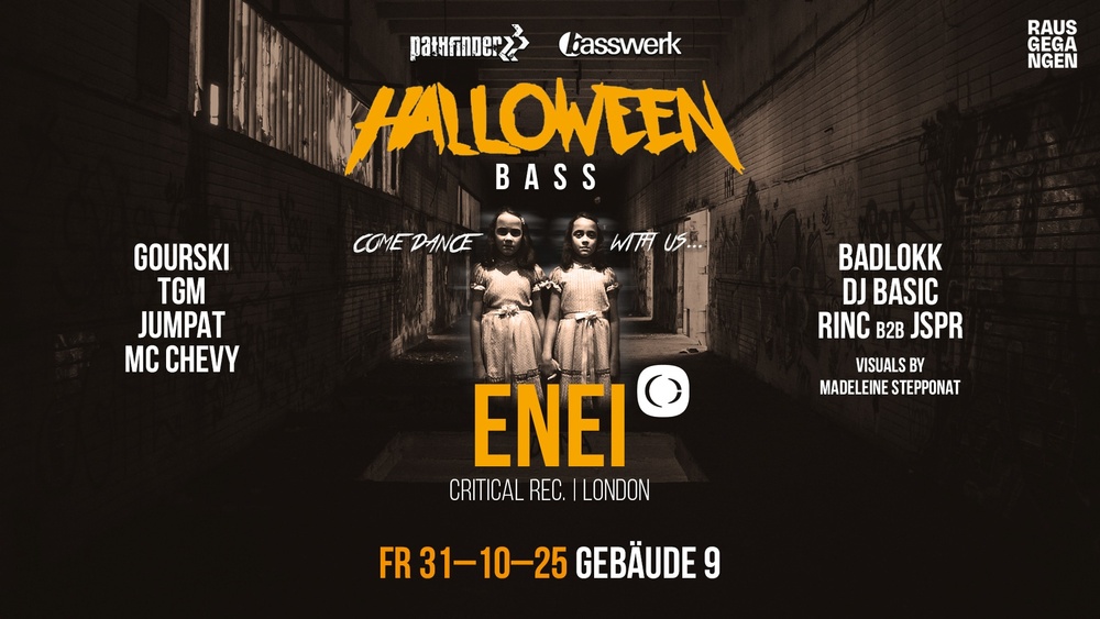 Pathfinder & Basswerk pres. HALLOWEEN BASS ft. ENEI (Critical Rec/ London)