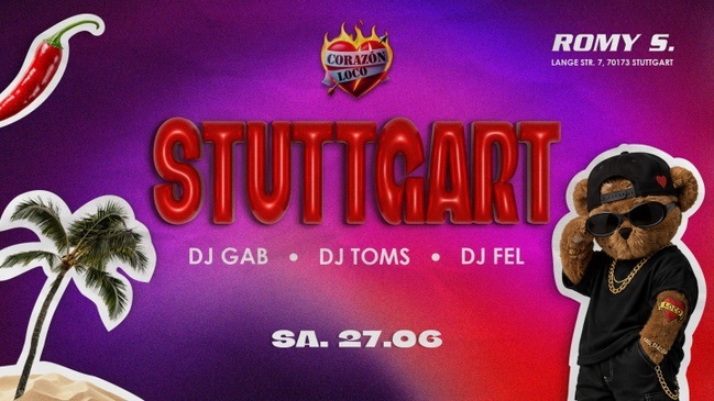 CORAZÓN LOCO I LATIN PARTY I STUTTGART-MITTE