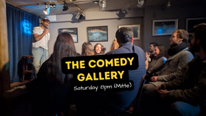 The Comedy Gallery - Laughs & Drinks in an Art Gallery w/ Prateek #Mitte