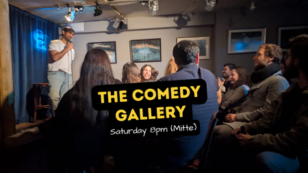 The Comedy Gallery - Laughs & Drinks in an Art Gallery w/ Prateek #Mitte