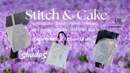 Stitch & Cake Stickworkshop Totebag