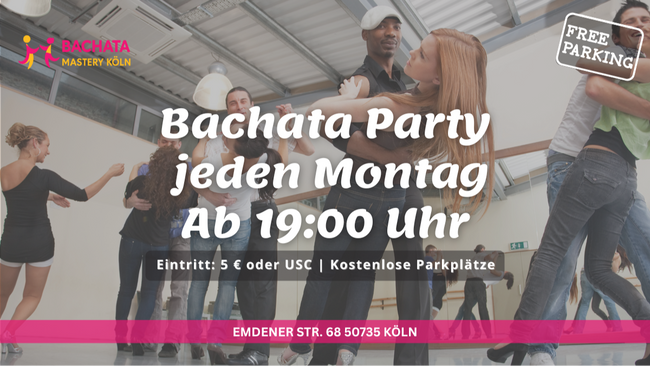 Tanzabend am Montag für Paare und Singles in Köln – Workshop & Social Dancing
