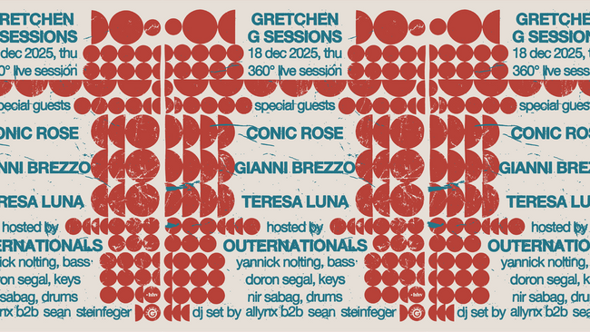 G SESSIONS - 360 ° Show ft. CONIC ROSE, GIANNI BREZZO & TERESA LUNA *live