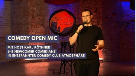 STAND-UP COMEDY OPEN MIC / im Phat Cat Comedy Club Leipzig