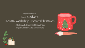 Adventsworkshop: Keramik bemalen @BREW