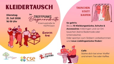 Kleidertausch im Treffpunkt Bergmannshütte