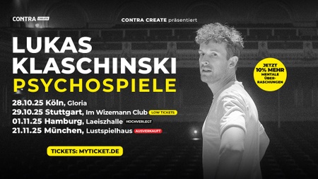 Lukas Klaschinski - PsychoSpiele Tour 2025