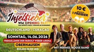 Inselfieber – WM Opening Party I Das größte Public Viewing im Ruhrgebiet